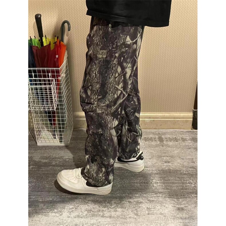 【有货】树皮纹迷彩速干裤子男款小众设计休闲工装裤KZ129WW-特38,男装工装外套,星座1007（原301D）