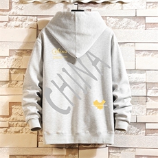KS21208-P38加绒款-P43连帽开衫卫衣男运动外套大码班服砖墙，男装卫衣，电商A040A