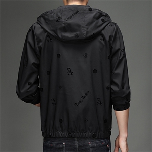 中青年男撞外套春装休闲潮流男装商务休闲夹克衣服FCYJM9801-P140图片