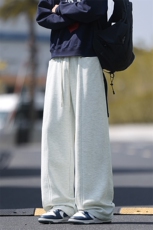 高克重400g毛呢立体拼接侧边口袋大码休闲裤男K24007-特P40控78，男装休闲裤，电商A001-1