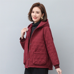 时尚百搭女士棉服外套 宽松显瘦短款加厚保暖上衣 冬季必备单品图片