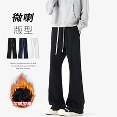 抗寒保暖银狐绒华棉380g重磅斜切休闲裤K24132J加绒-特P26，男装棉衣，电商A001