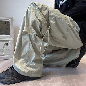 男新款青少年时尚伞兵休闲裤复合皱速干免烫 K2900 P38图片