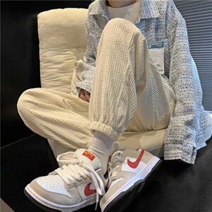 日系复古着vintage裤子高街ins潮灯芯绒休闲裤B369P35图片