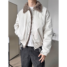 现货WT124-特P93恒温暖绒毛领天丝棉棉服棉衣，男装棉衣，星座1501-3