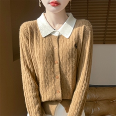 针织衫女春秋冬宽松薄款显瘦软糯低领毛衣打底衫内搭，女装针织衫/毛衣，暖娇绒