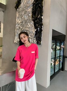 新款韩版简单大板T图片