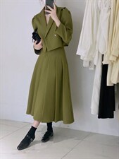 小西服套装，女装职业装，驿谷