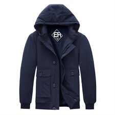 21冬季新款时尚羽绒服休闲宽松翻领外套男士90%白鸭绒ZG3318-P215,男装羽绒服,电商B212（原钱塘6029）