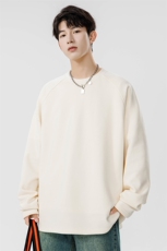 秋冬圆领德绒卫衣男有加绒WY970-P30，男装卫衣，星座210-1
