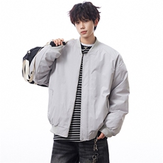 支持二开冬装加棉加厚夹克外套棉衣男女立领棒球服棉服M815-P65，男装夹克，电商A441