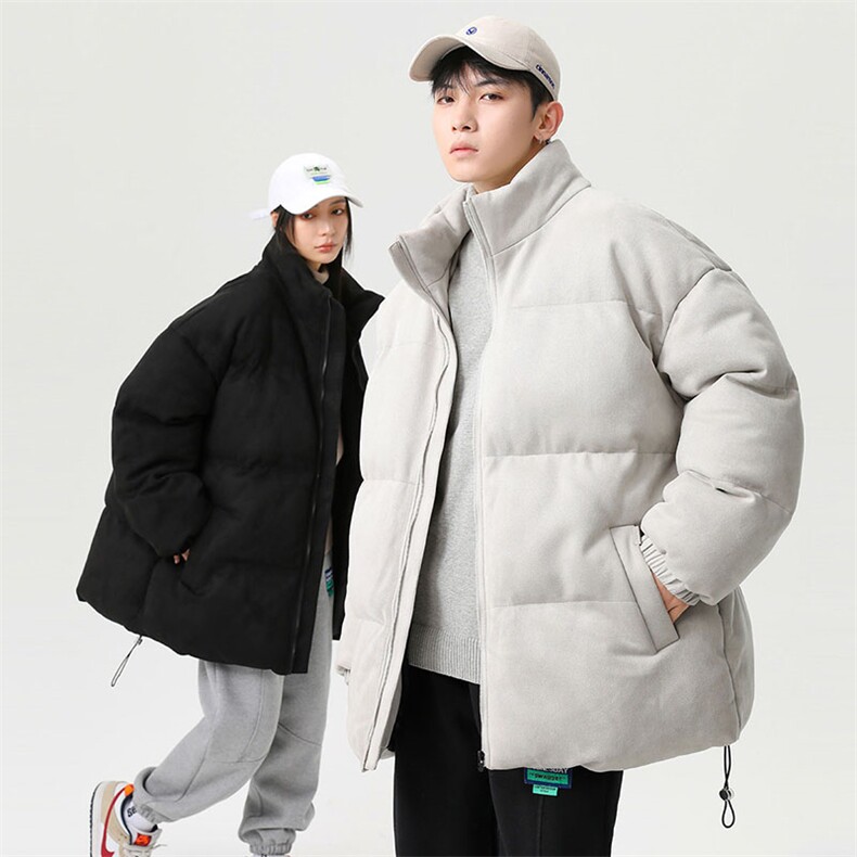 情侣麂皮绒棉服男冬新款情侣棉衣外套加厚棉袄羽绒服MY8805-P68图片