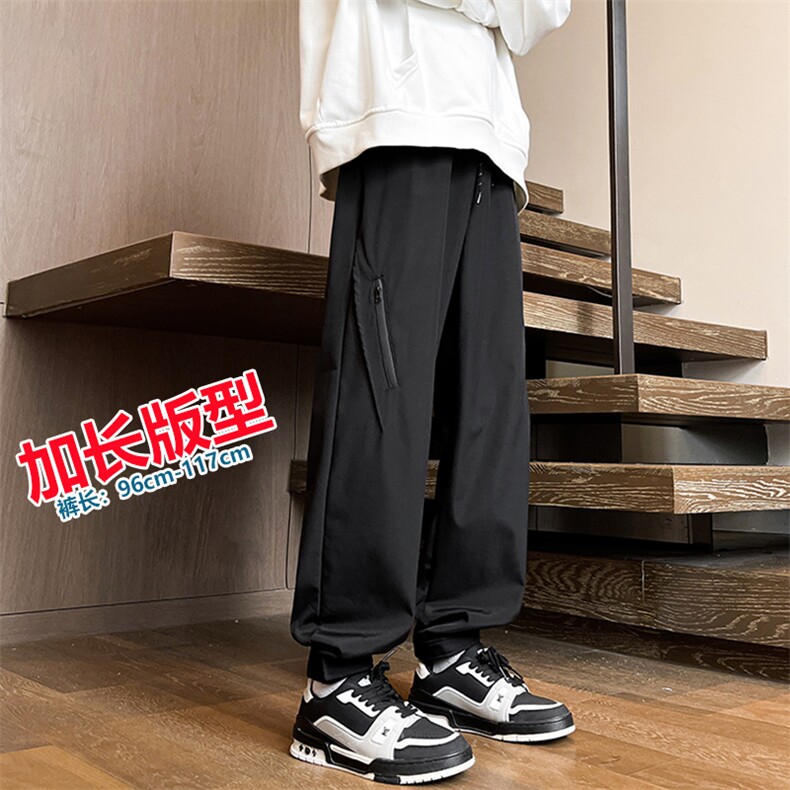 加长版高个子冲锋裤男防风防水魔术贴登山运动裤子KZ018P50加绒60,男装休闲裤,电商B312