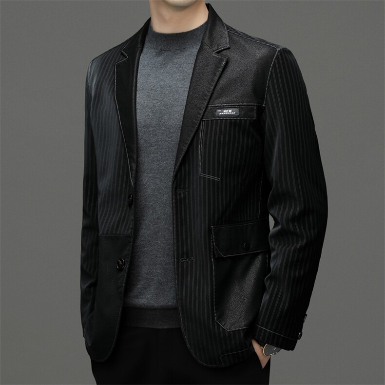 CM2235钱塘2020-2秋冬季新款时尚休闲百搭中年男士西服P190,男装西服,钱塘207-2