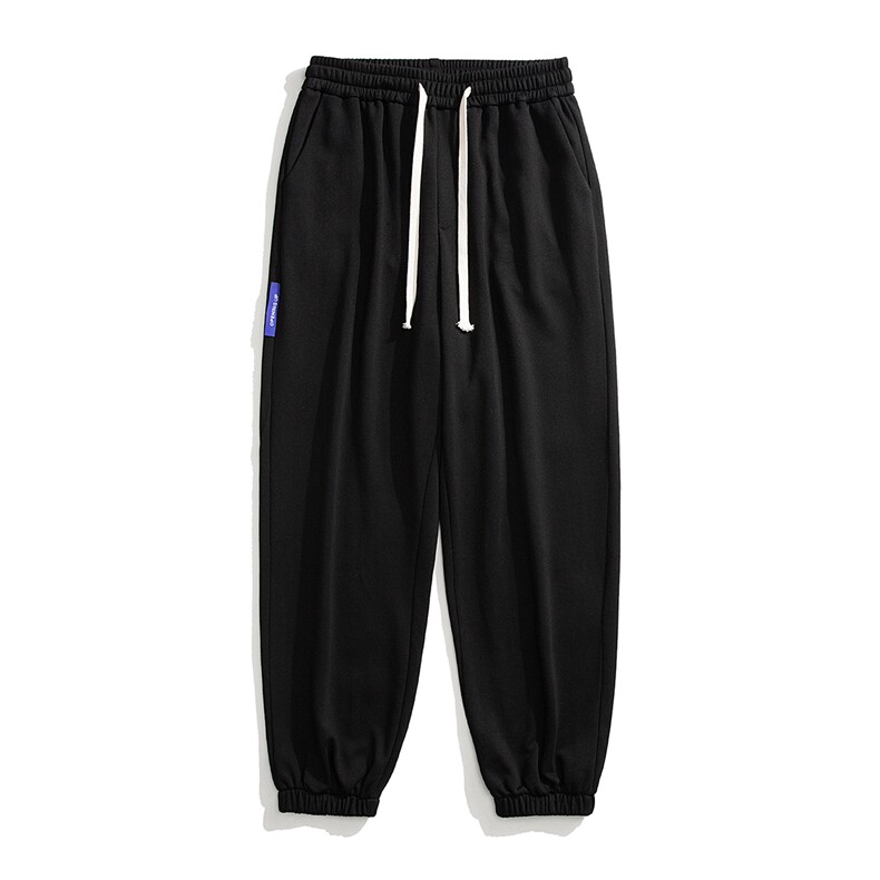 抖音直播得物2025秋冬新品纯色运动裤卫裤K002P45,男装休闲裤,电商042