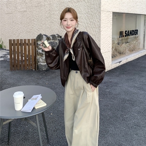 秋装新款皮衣外套女2025洋气机车服夹克2C227/3310/P175K248图片