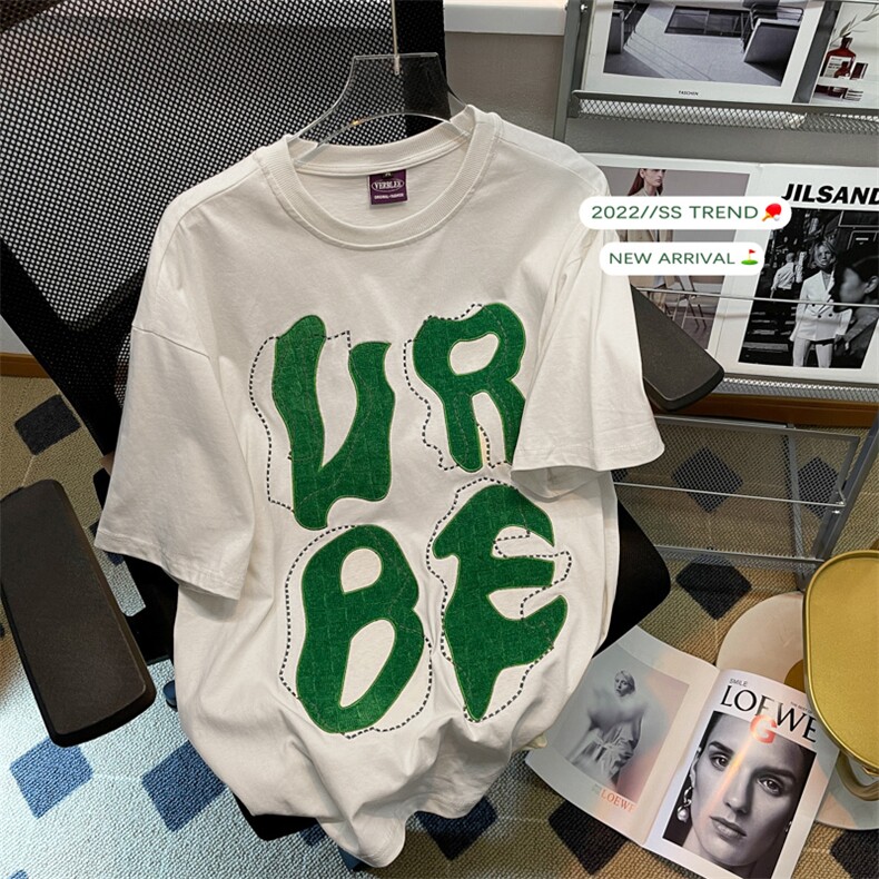 美式复古hiphop炸街短袖t恤TL03P30,男装T恤,星座1116-2