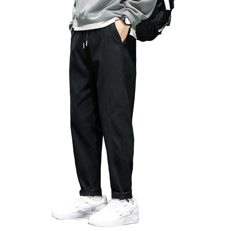 休闲长裤男士秋冬季新款哈伦宽松运动工装裤子Z6619-P45/加绒P50,男装工装外套,星座509