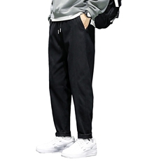休闲长裤男士秋冬季新款哈伦宽松运动工装裤子Z6619-P45/加绒P50，男装工装外套，星座509