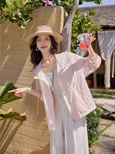 2026夏季新款女轻薄透气原纱防晒衣外套图片