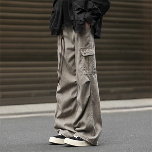 903-AK08-特P60【S-3XL】美拉德复古卡其沙色工装裤! 现货！1图片