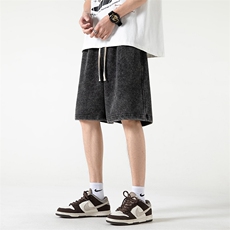 2026夏季重磅美式高街潮牌男水洗短裤XD22906-P40，男装牛仔裤，电商A042