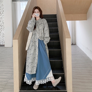 【新款  现  货】蕾丝拼接两件套2C031-0921-P170-K248图片
