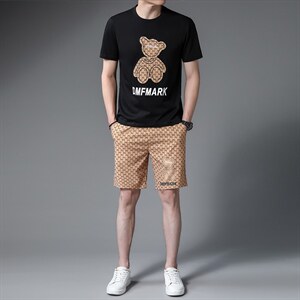 C519709钱塘2020-2夏季直播精品主推男士套装潮流P120图片
