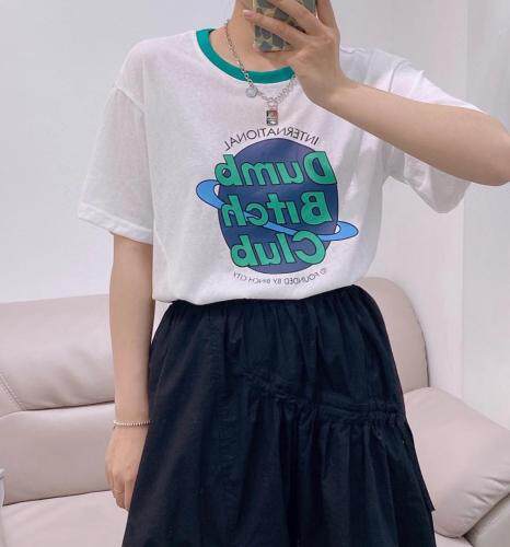 夏季新款韩版丅恤，女装，依洛菲