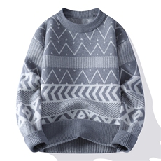 毛衣男秋冬男士休闲圆领时尚针织衫毛衣打底衫-M353-P53，男装T恤，星座310B-3