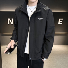 工装夹克男休闲上衣多口袋立领夹克DS-A329-ZL2401-P95，男装夹克，电商A329