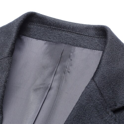 羊毛西服秋季新款中老年茄克衫爸爸装休闲男装外套MNSAA215-P345，男装西服，电商B212（原钱塘6029）