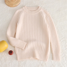 新宽百搭加厚宽抽条，童装儿童羊毛衫，联起羊绒