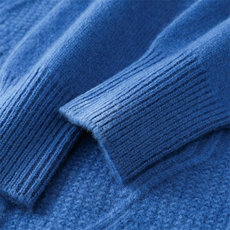 2025年秋季新款绞花针织男士羊毛上衣时尚休闲通勤百搭，男装羊毛衫，德晨羊绒