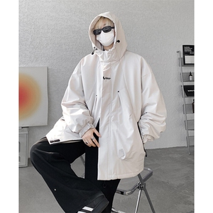 8XL-M冲锋衣外套男加棉加厚夹克秋冬户外登山服JK1313 薄P90控110图片