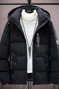 男式冬季青少年连帽短款棉衣男时尚百搭棉服外套MY719-P78图片
