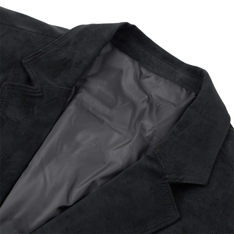 2023秋冬新款商务休闲中年男士翻领西服羽绒服SNNYR86R9628-P225，男装羽绒服，电商B212（原钱塘6029）
