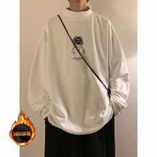 量大优提供视频德绒打底衫HD019-1-DR4515-P20加绒P30，男装针织衫/毛衣，电商019-1