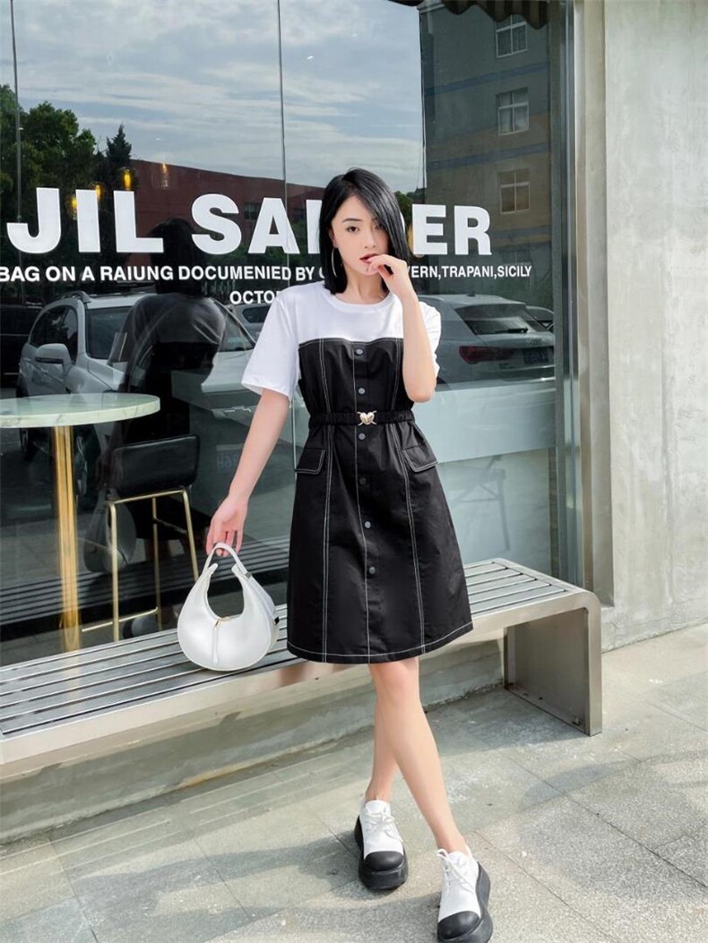 夏季连衣裙，女装连衣裙，依姐衣妹