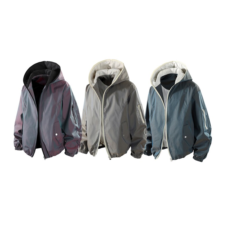 b228-j3103-p76变色连帽夹克，男装夹克，电商A016 (原B228)