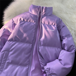 特批70 新款港风中性印花皮棉衣外套保暖御寒皮棉服PY8933-P70图片