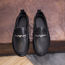 休闲一脚蹬套脚鞋1805-9832--225，男鞋休闲鞋，星座1805