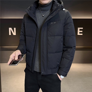 M-4XL B353 3612 P195 咖2025可拆帽羽绒服【标50控活动价288】图片