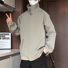 JK5006/P65秋装新款个性刺绣立领飞行员夹克男潮流上衣外套，男装夹克，电商A141