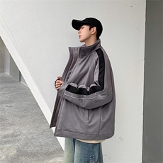 1506-1/MY68/P80女士麂皮绒棒球服美式棉服宽松夹二棉外套男棉衣，男装棉衣，星座1506-1