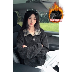 现货雪尼尔500g重磅加绒加厚银狐绒大码上衣T5075J加绒-特P40控78，男装T恤，电商A001-1