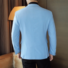 26做货-男士休闲西装修身韩版西服外套小西装上衣DX6931P165，男装西服套装，电商D216