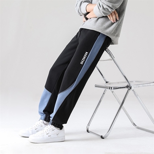 7XL-M休闲运动卫裤男2023春季新款加肥加大码学生长裤休闲裤控79图片