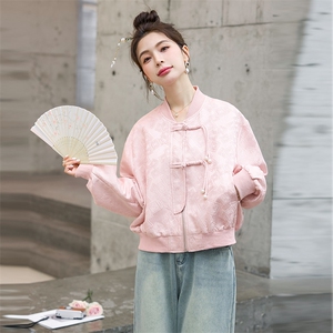 新中式潮外套棒球服2025早春新款上衣图片
