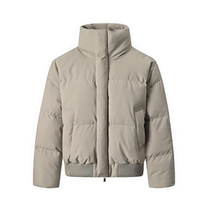 支持二开 冬装加棉加厚立领棉服男女棉衣外套光板面包服 M816-P70图片